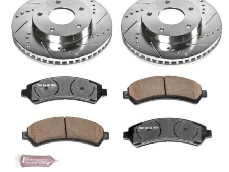 Power Stop 97-05 Chevrolet Blazer Front Z36 Truck & Tow Brake Kit For Discount