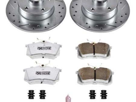 Power Stop 94-99 Volkswagen Golf Rear Z26 Street Warrior Brake Kit Online