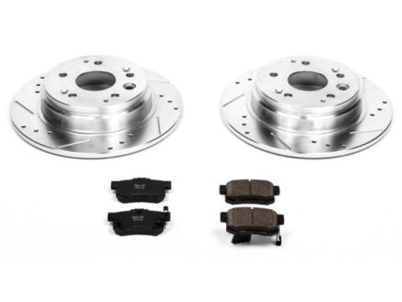 Power Stop 99-03 Acura TL Rear Z23 Evolution Sport Brake Kit Fashion