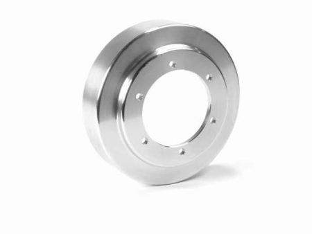 Fleece Performance 03-12 Dodge 2500 3500 Cummins Fan Drive Pulley (Bare Aluminum Finish) on Sale