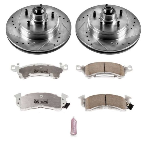 Power Stop 91-96 Buick Roadmaster Front Z26 Street Warrior Brake Kit For Discount