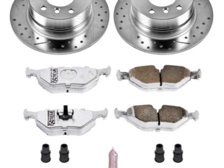 Power Stop 95-99 BMW 318ti Rear Z26 Street Warrior Brake Kit Fashion