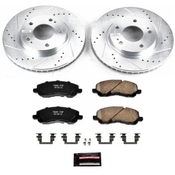 Power Stop 01-05 Chrysler Sebring Front Z23 Evolution Sport Brake Kit Cheap