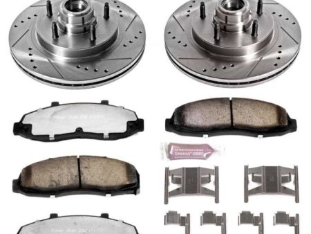 Power Stop 97-00 Ford F-150 Front Z36 Truck & Tow Brake Kit Sale