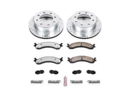 Power Stop 00-02 Dodge Ram 2500 Front Z36 Truck & Tow Brake Kit For Sale