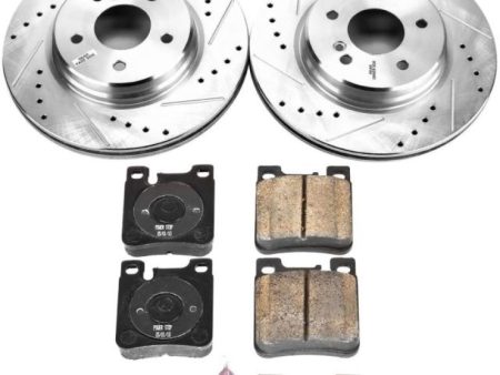 Power Stop 01-04 Mercedes-Benz CLK55 AMG Rear Z23 Evolution Sport Brake Kit Supply