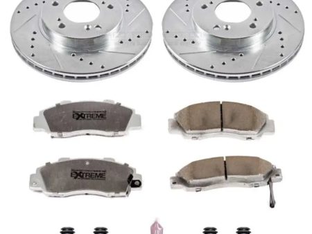 Power Stop 97-01 Acura Integra Front Z26 Street Warrior Brake Kit Online