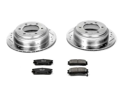 Power Stop 96-99 Acura SLX Rear Z23 Evolution Sport Brake Kit Fashion