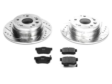 Power Stop 01-03 Acura CL Rear Z23 Evolution Sport Brake Kit For Sale