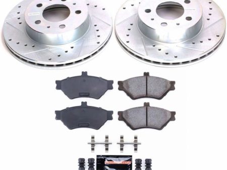 Power Stop 95-97 Ford Crown Victoria Front Z23 Evolution Sport Brake Kit Cheap