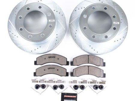 Power Stop 00-05 Ford Excursion Front Z36 Truck & Tow Brake Kit For Discount