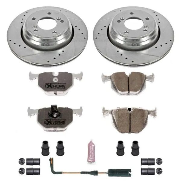 Power Stop 00-03 BMW M5 Rear Z26 Street Warrior Brake Kit Hot on Sale