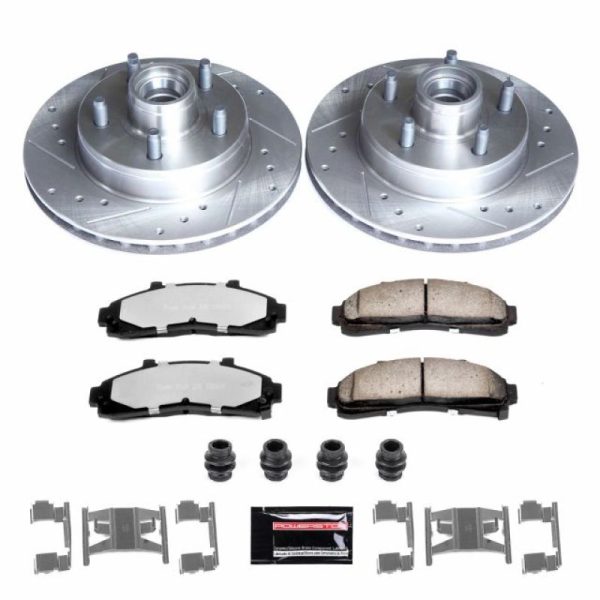 Power Stop 95-97 Ford Ranger Front Z36 Truck & Tow Brake Kit Online Sale