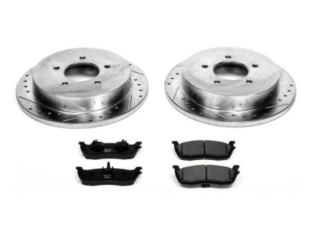 Power Stop 00-02 Ford Expedition Rear Z23 Evolution Sport Brake Kit Fashion