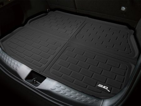 3D MAXpider 20-21 Mercedes GLB-Class 7-Seat Behind 3rd Row Seatback Protector Cargo Liner - Black For Cheap