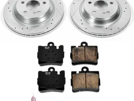 Power Stop 00-02 Mercedes-Benz S430 Rear Z23 Evolution Sport Brake Kit Discount