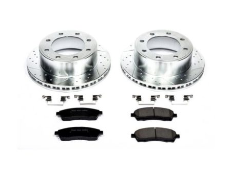 Power Stop 00-05 Ford Excursion Rear Z23 Evolution Sport Brake Kit Hot on Sale