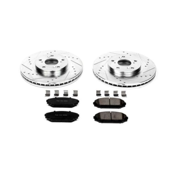 Power Stop 01-02 Acura MDX Front Z23 Evolution Sport Brake Kit Supply