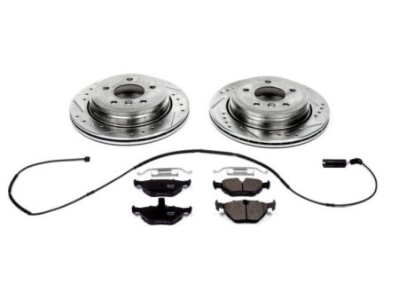 Power Stop 01-05 BMW 325xi Rear Z23 Evolution Sport Brake Kit For Cheap