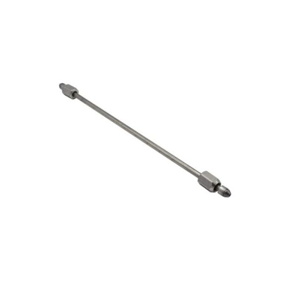 Fleece Performance 15in High Pressure Fuel Line (8mm x 3.5mm Line, M14x1.5 Nuts) Sale