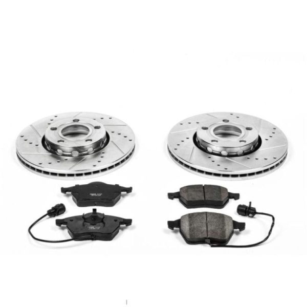 Power Stop 95-97 Audi A6 Front Z23 Evolution Sport Brake Kit For Discount