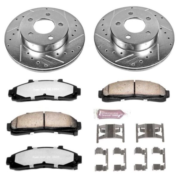 Power Stop 95-01 Ford Explorer Front Z36 Truck & Tow Brake Kit Discount