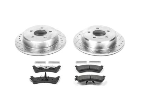 Power Stop 01-02 Ford Explorer Sport Rear Z23 Evolution Sport Brake Kit Online Sale