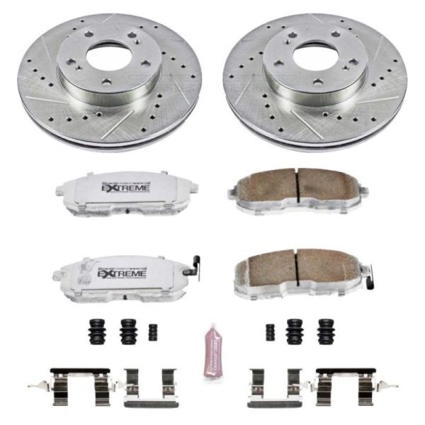 Power Stop 96-99 Infiniti I30 Front Z26 Street Warrior Brake Kit on Sale